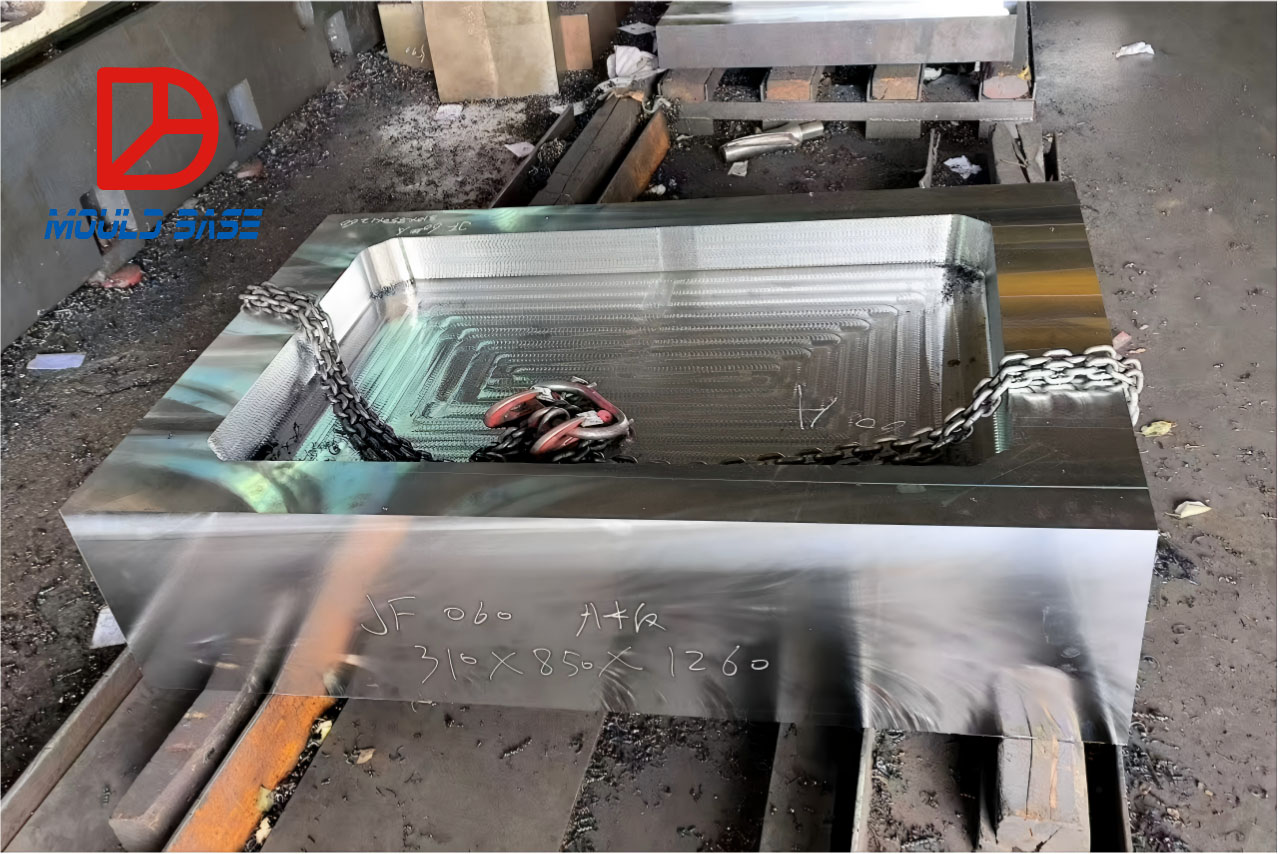 Rough machining of cavity or core plates